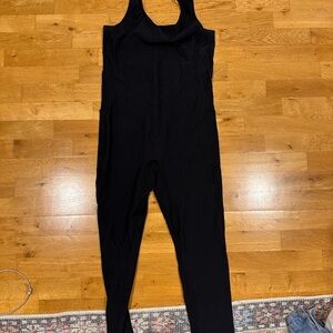 Black Sleeveless Jumpsuit